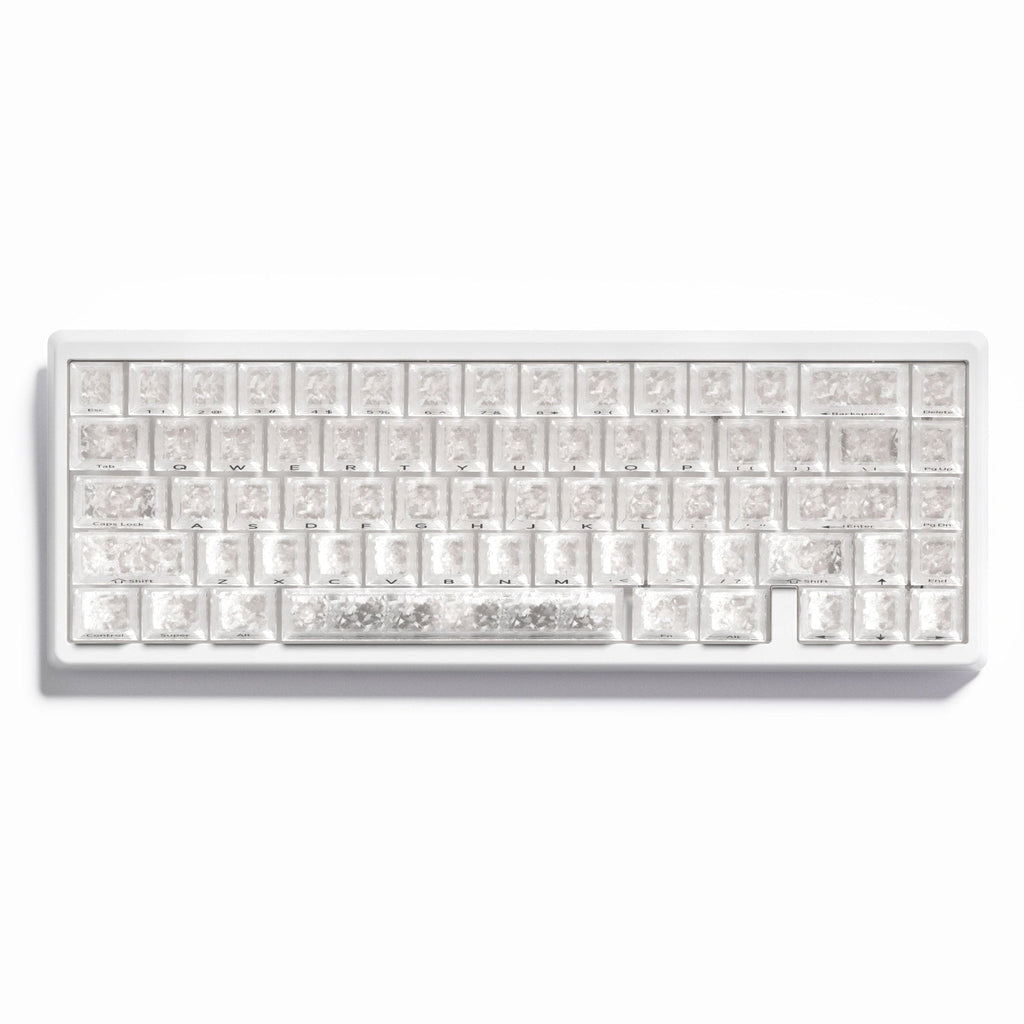 XVX M67 JadeStone Forged Carbon VIA Tri-Mode Mechanical Keyboard